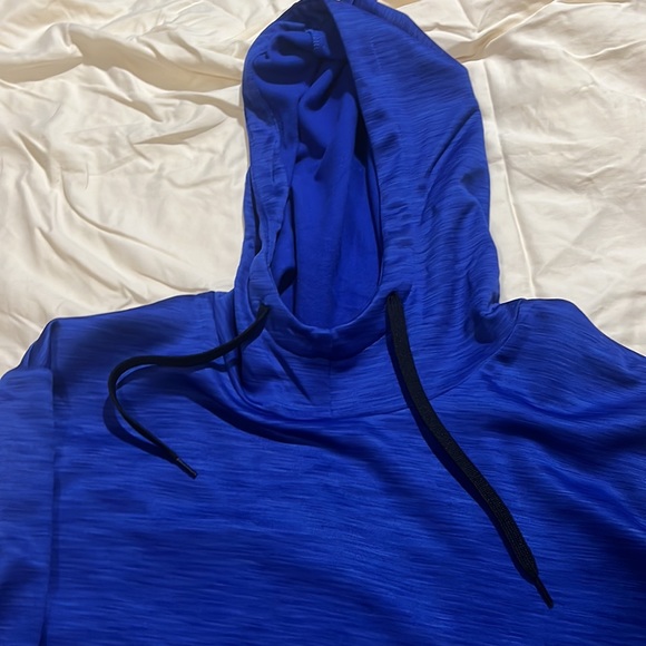 Blue Tek Gear Fleece Hoodie Size: XXL Like New Never Worn - Picture 4 of 7